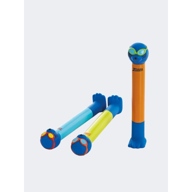 Zoggs Zoggy Dive Stick 3Pcs Stage 3 Unisex Swim Toys Multicolor