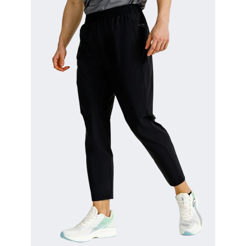 Anta Knitted Men Running Pant Black