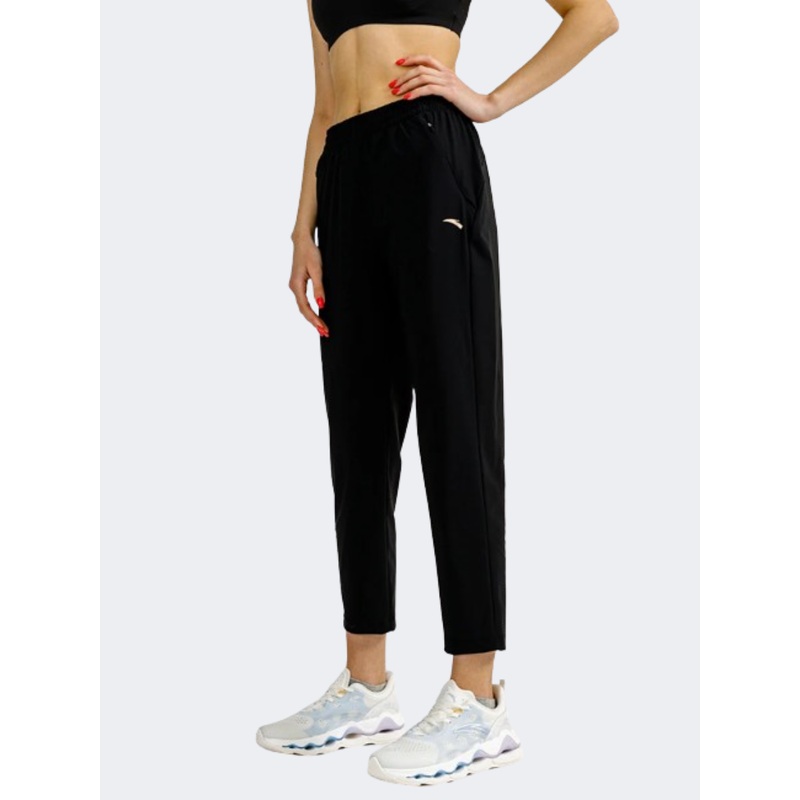 Anta Knitted Women Training Pant Black