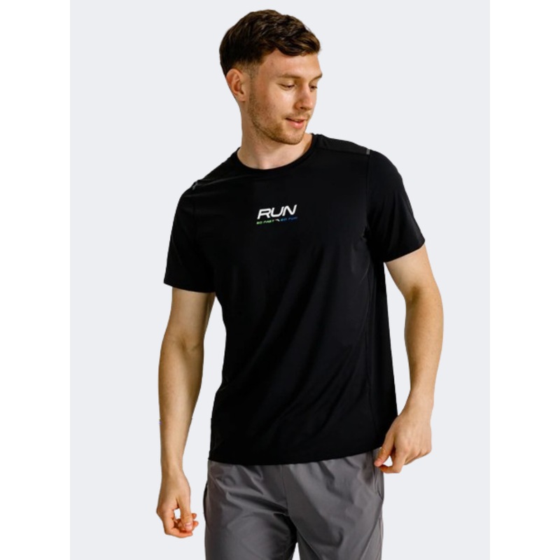 Anta Men Running T-Shirt Black