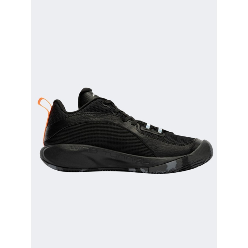 Anta Wind Tunnel 4 Men Basketball Shoes Black/Orange
