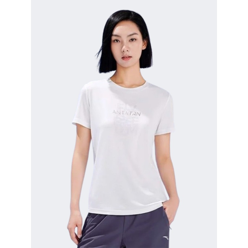 Anta Women Training T-Shirt White