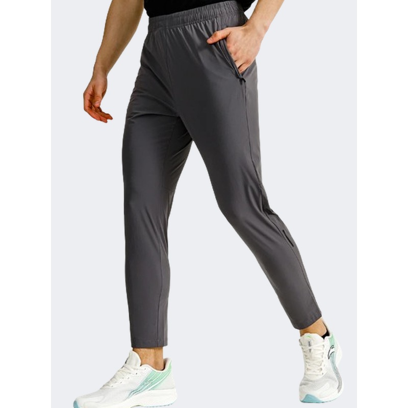 Anta Woven Men Running Pant Grey