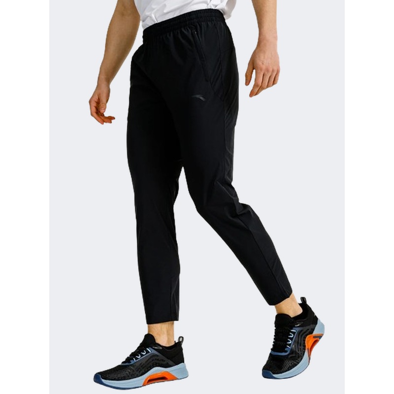 Anta Woven Men Training Pant Black