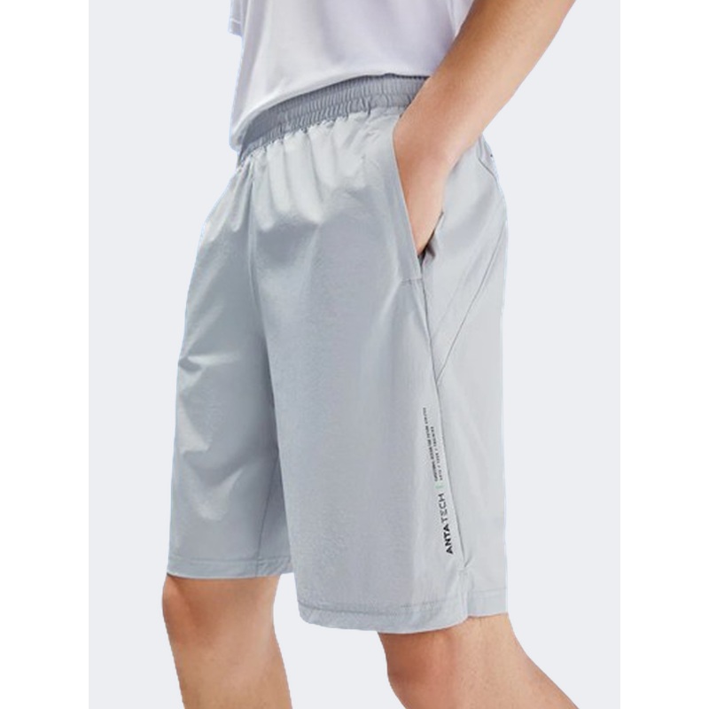 Anta Woven Men Training Short Grey