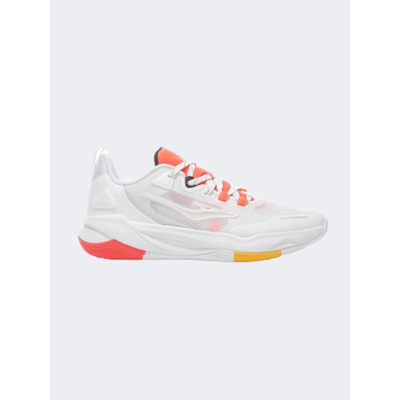 Erke Men Basketball Shoes White/Red