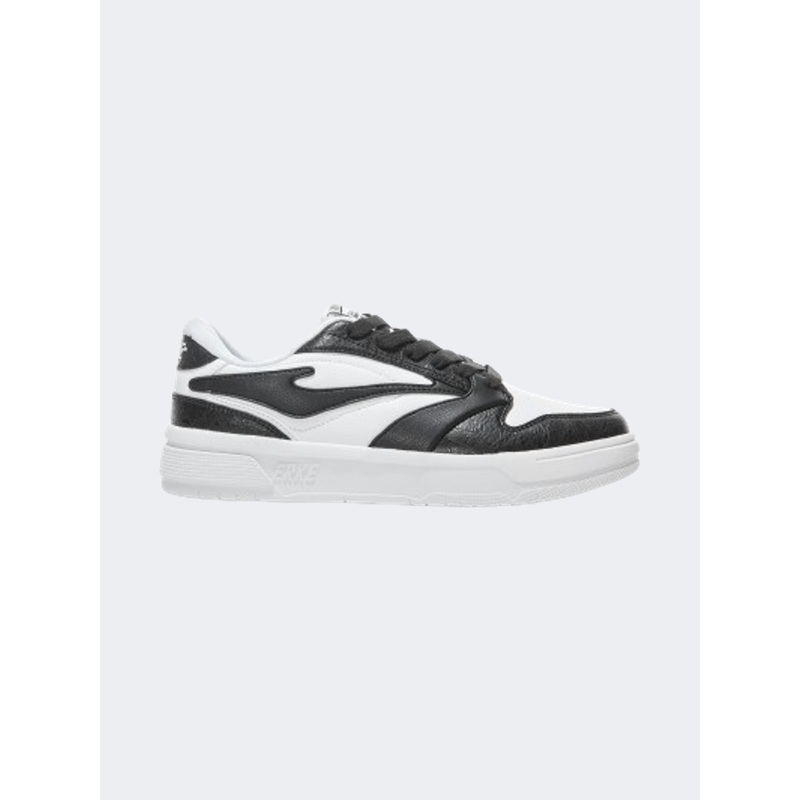 Erke Skateboard Men Lifestyle Shoes Black/Light White