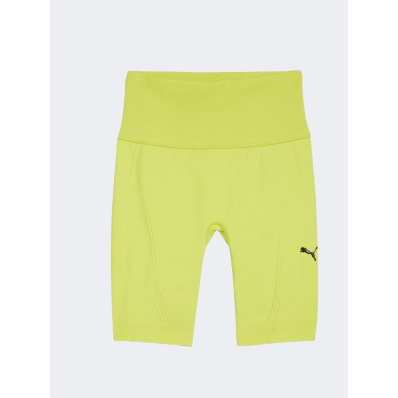 Puma Shapeluxe Seamless Women Training Short Lime Pow