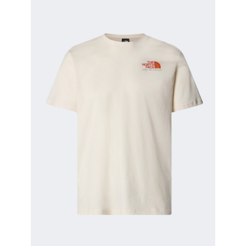 The North Face Graphic Men Lifestyle T-Shirt White Dune