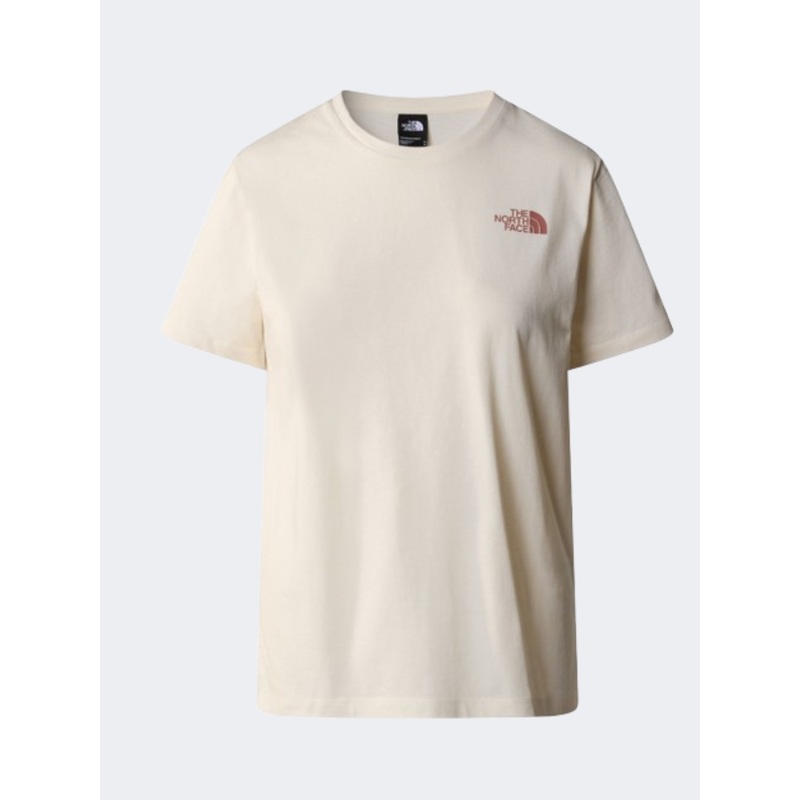 The North Face Graphic Women Lifestyle T-Shirt White Dune