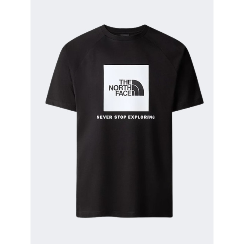 The North Face Raglan Redbox Men Lifestyle T-Shirt Black