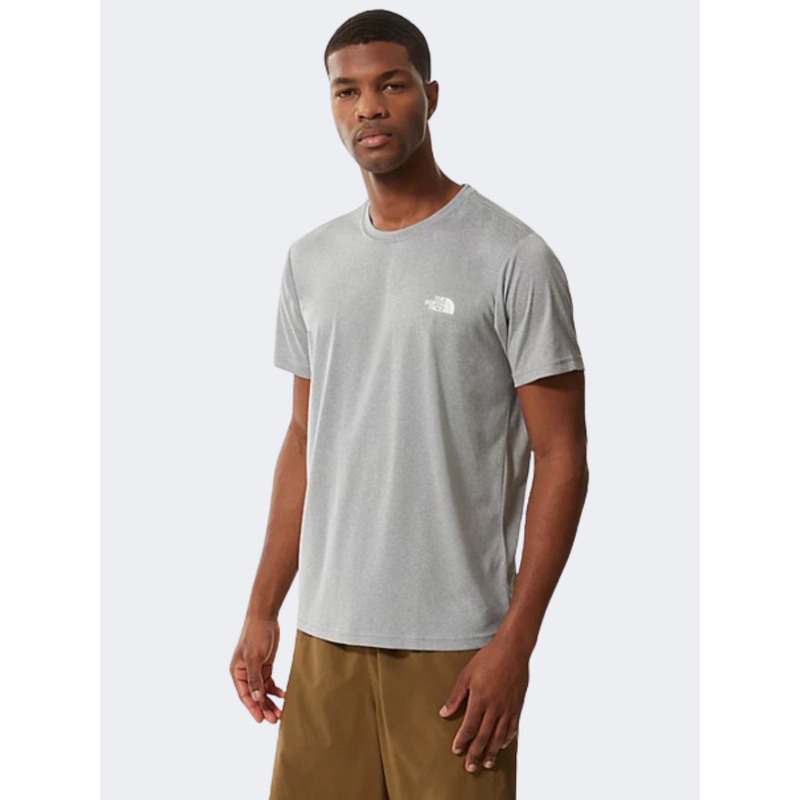 The North Face Reaxion Amp Men Hiking T-Shirt Mid Grey Heather
