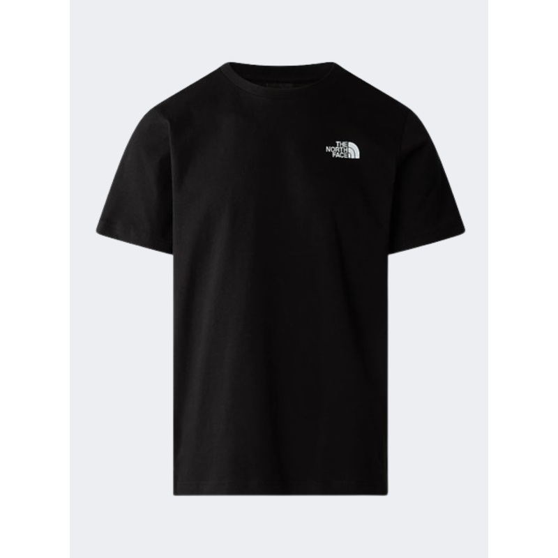 The North Face Redbox Men Lifestyle T-Shirt Black/Summit Navy