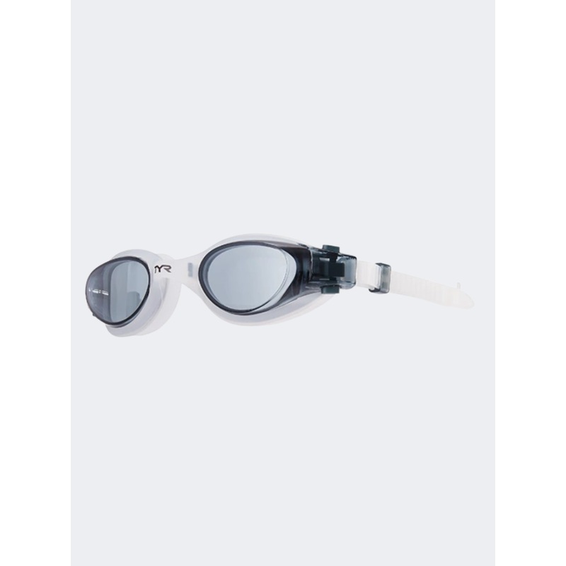 Tyr Vesi Swim Goggles Smoke/White