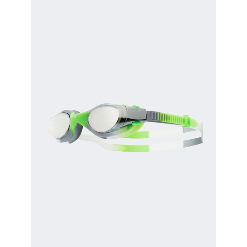 Tyr Vesi Tie Dye Mirror Swim Goggles Silver/Green
