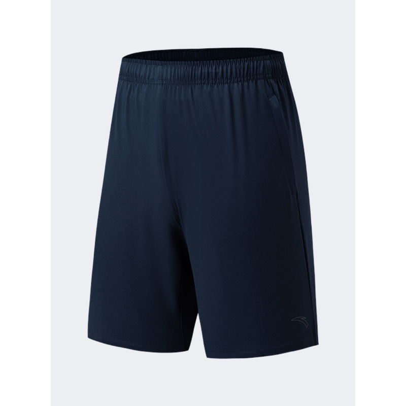 Anta Advanced Woven Men Running Short Dark Blue