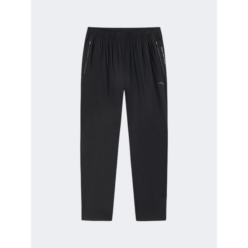 Anta Bar Knit Men Training Pant Black