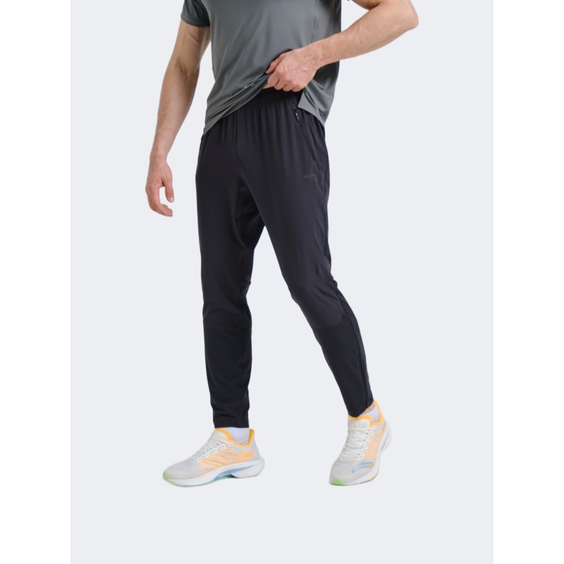 Anta Racing Challenge Men Running Pant Black