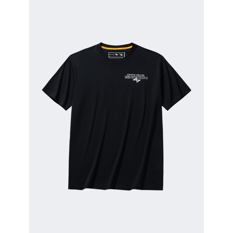 Anta Shock 4 Men Basketball T-Shirt Black