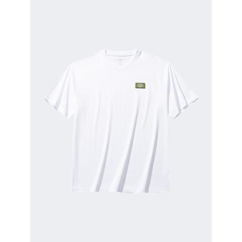 Anta Sports Club Men Lifestyle T-Shirt White