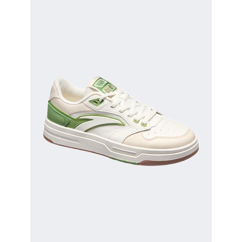 Anta Street Play Lite Women Lifestyle Shoes Beige/White/Green