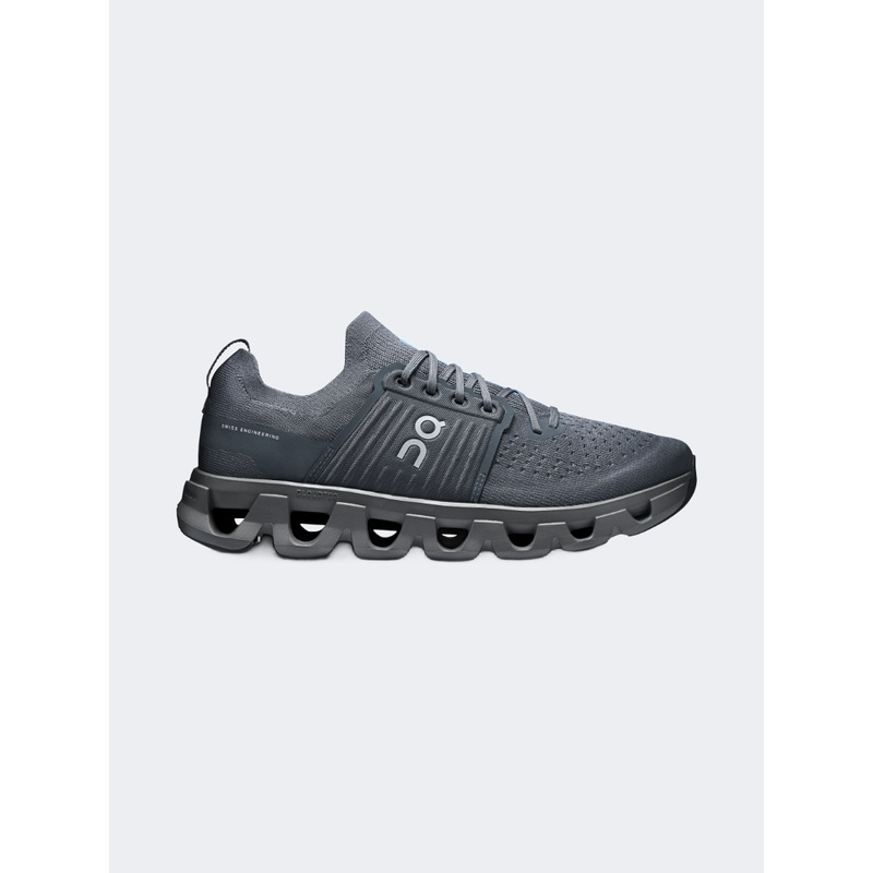 On Cloudswift 4 Men Running Shoes Stone/Asphalt