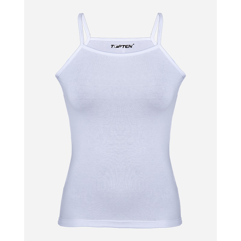 Top Ten  Women Lifestyle Tank White Md-02