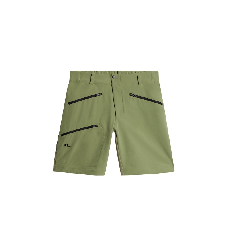 Adrian Softshell Shorts / Oil Green