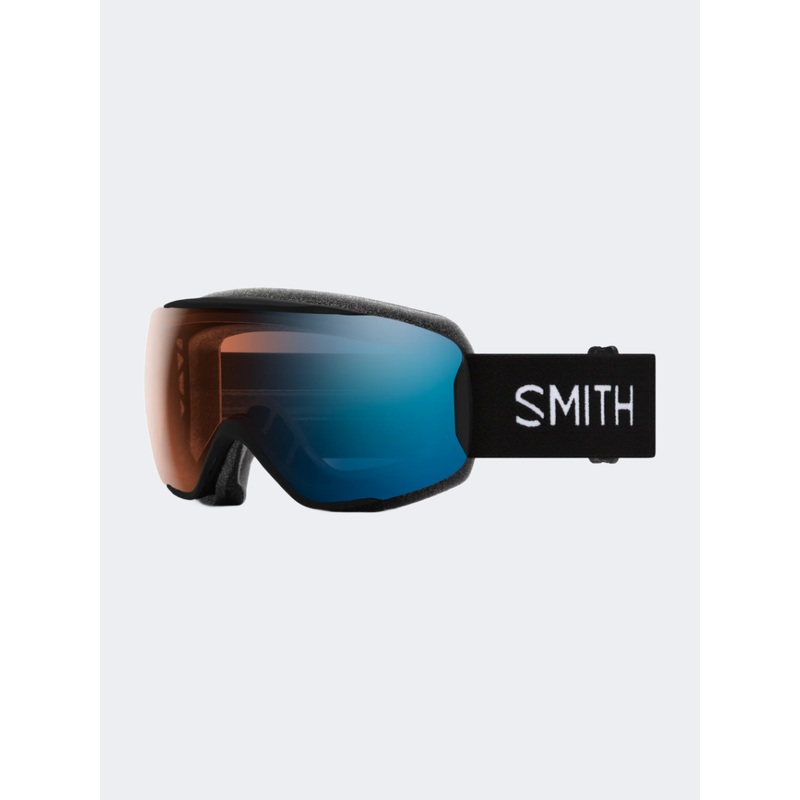 Smith Moment Unisex Skiing Goggles Black/Cp Pro Pc Blue