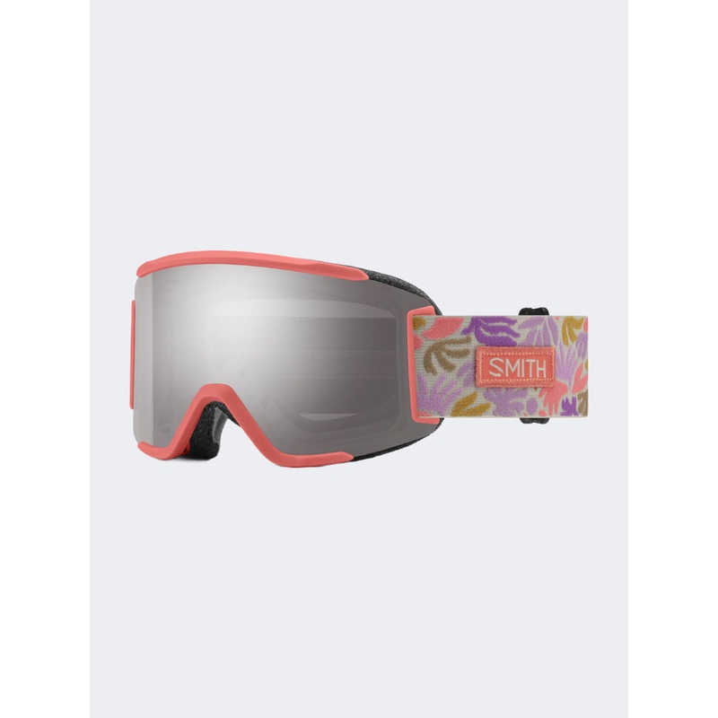 Smith Squad S Women Skiing Goggles Flare Flora/Cp Sun