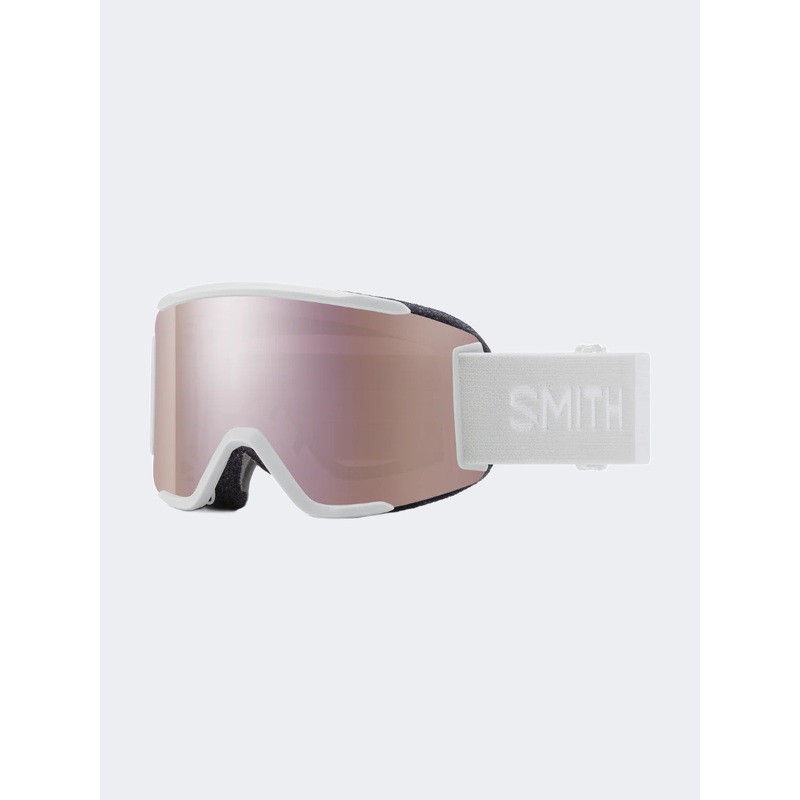 Smith Squad S Women Skiing Goggles White Vapor/Cp Rose