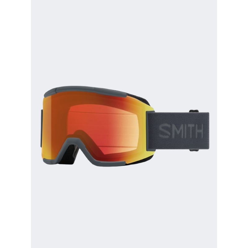 Smith Squad Unisex Skiing Goggles Slate/Chromapop Red