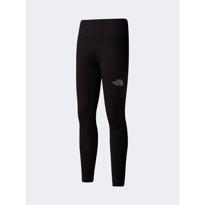 The North Face Reflective Logo Girls Lifestyle Tight Black