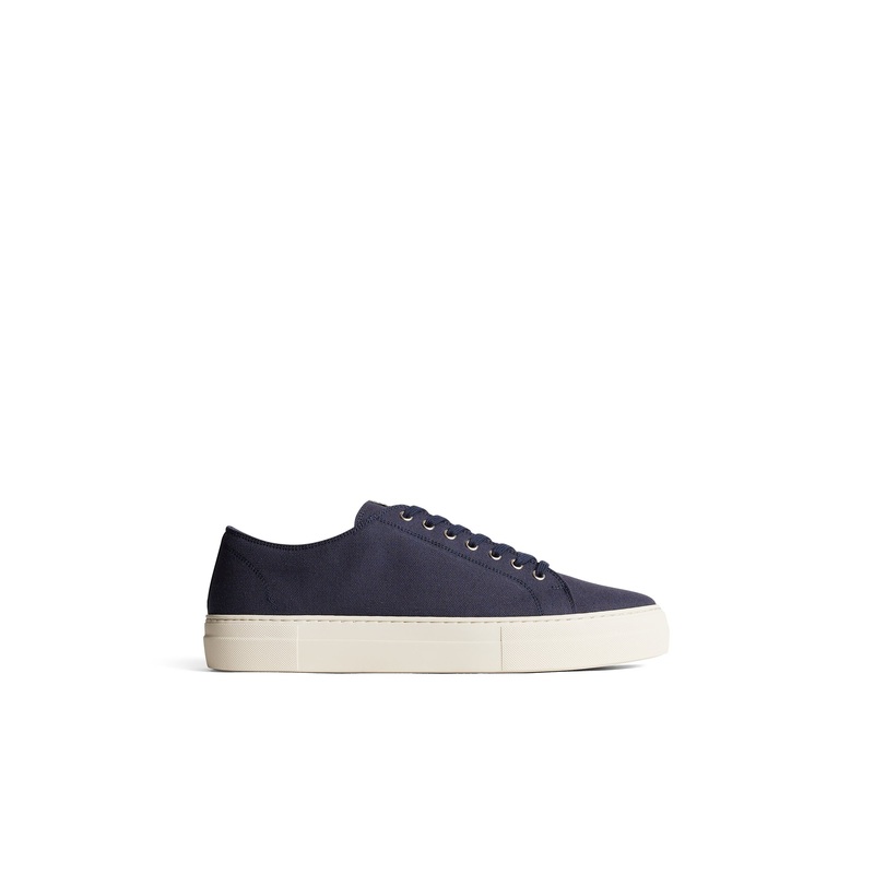 Art Canvas Sneaker / JL Navy