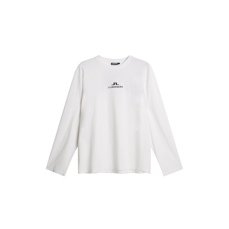 Cale Logo Longsleeve T-shirt / White