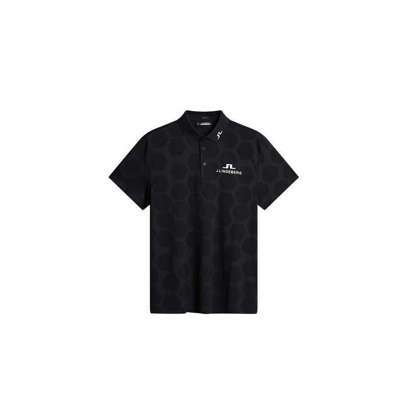 KV Tour Mesh Golf Polo / Causeway Black