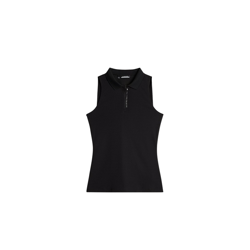 Leylo Sleeveless Top / Black