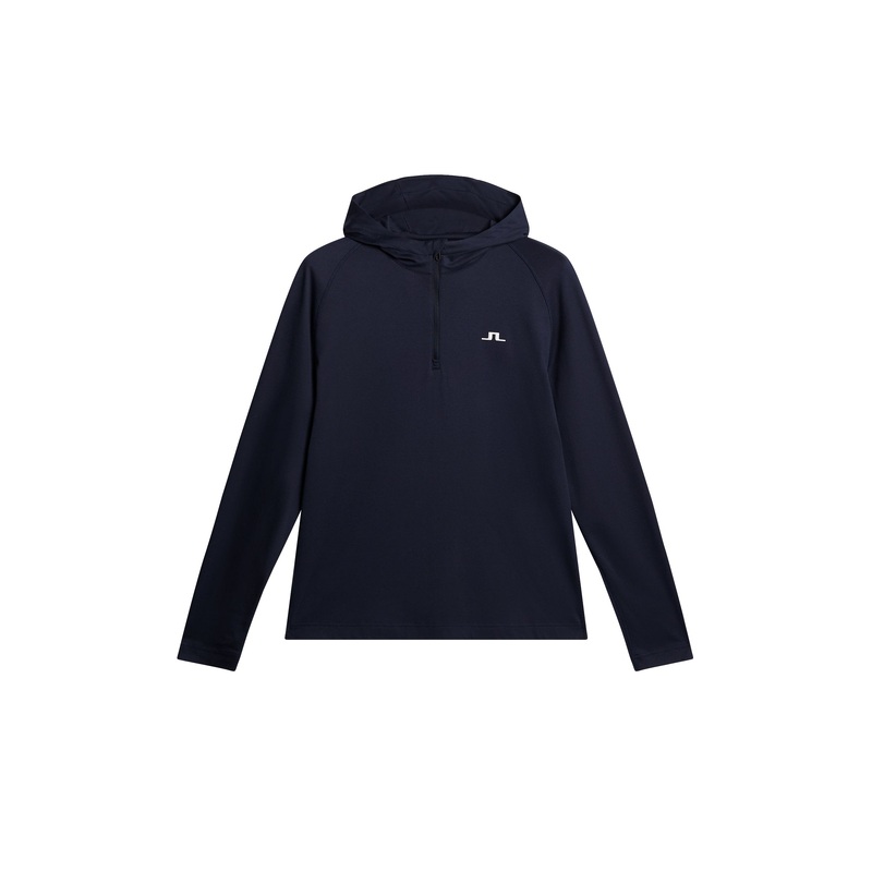 Mario Quarter Zip Hood / JL Navy
