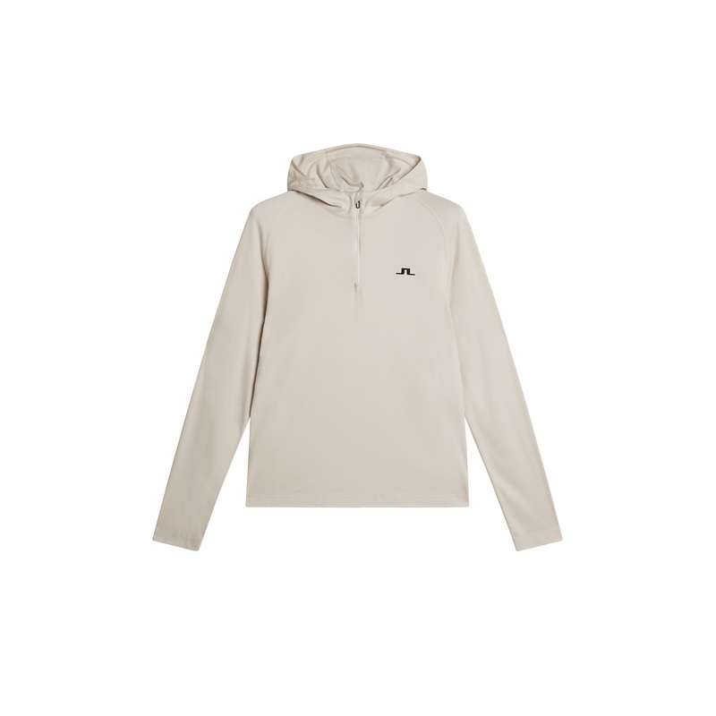 Mario Quarter Zip Hood / Moonbeam