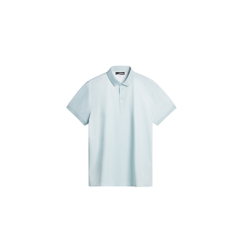Tour Tech Print Polo / Shadow Bridge Winter Sky S