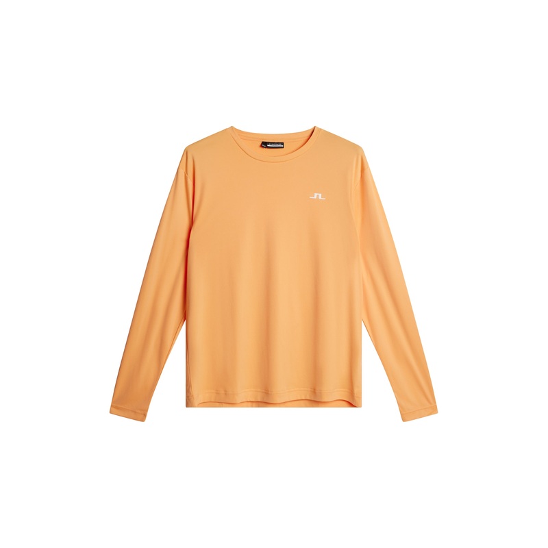 Ade T-shirt LS / Mock Orange