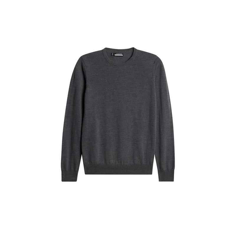 Aria Knitted Sweater / Dark Grey Melange