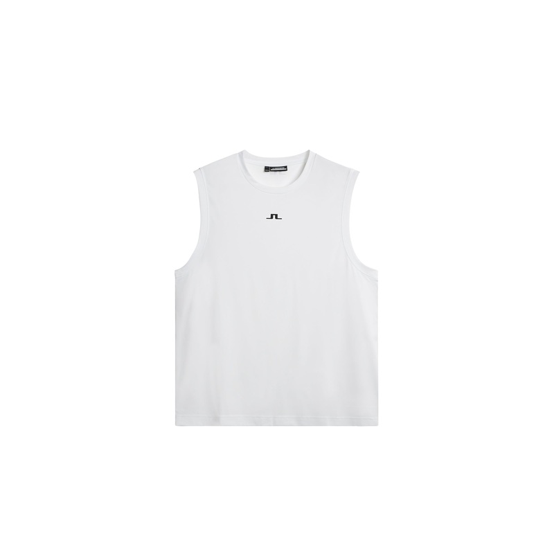 Jack Sleeveless Tee / White
