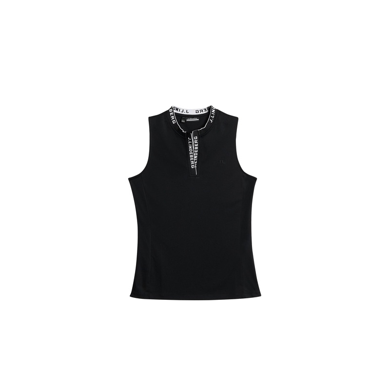 Leya Sleeveless Top / Black