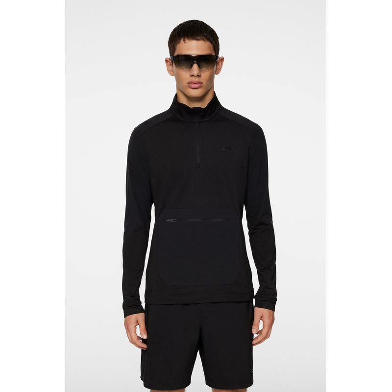 Matias Zip Mid Layer / Black