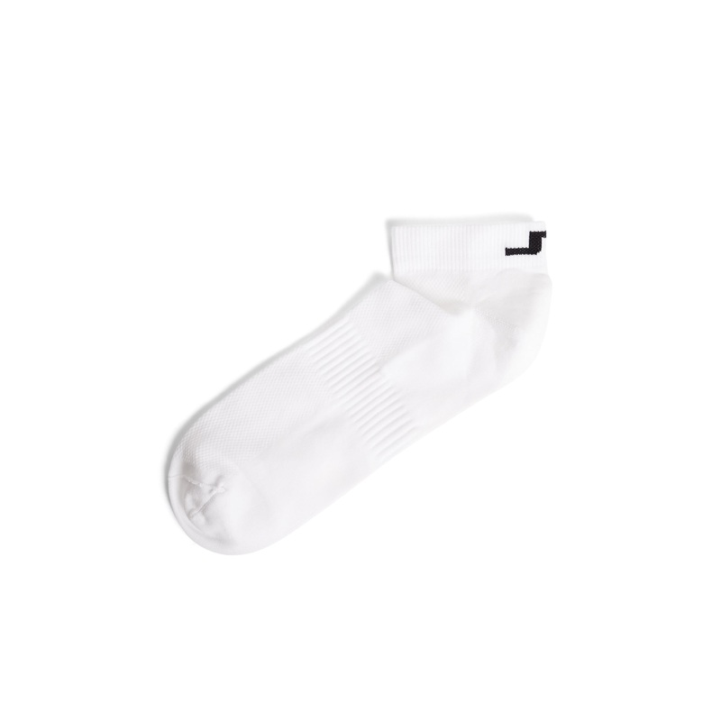 Rise Short Sock / White