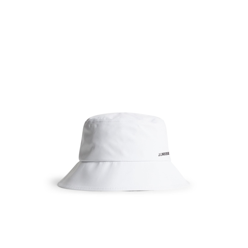 Sade Rain Bucket Hat / White