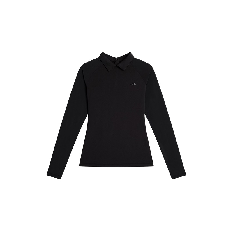 Tori Hybrid LS Polo / Black