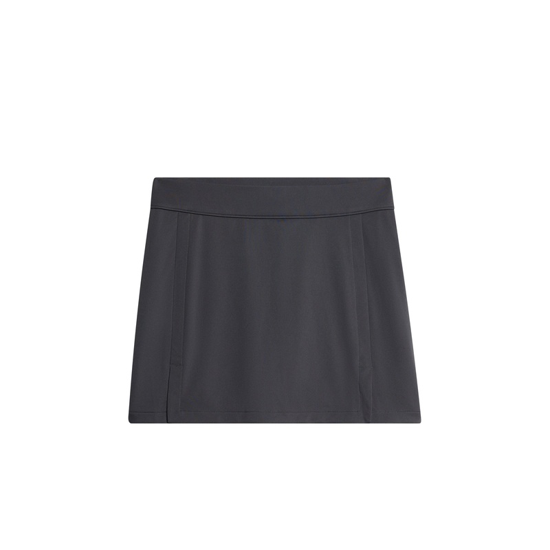 Amelie Mid Skirt / Asphalt