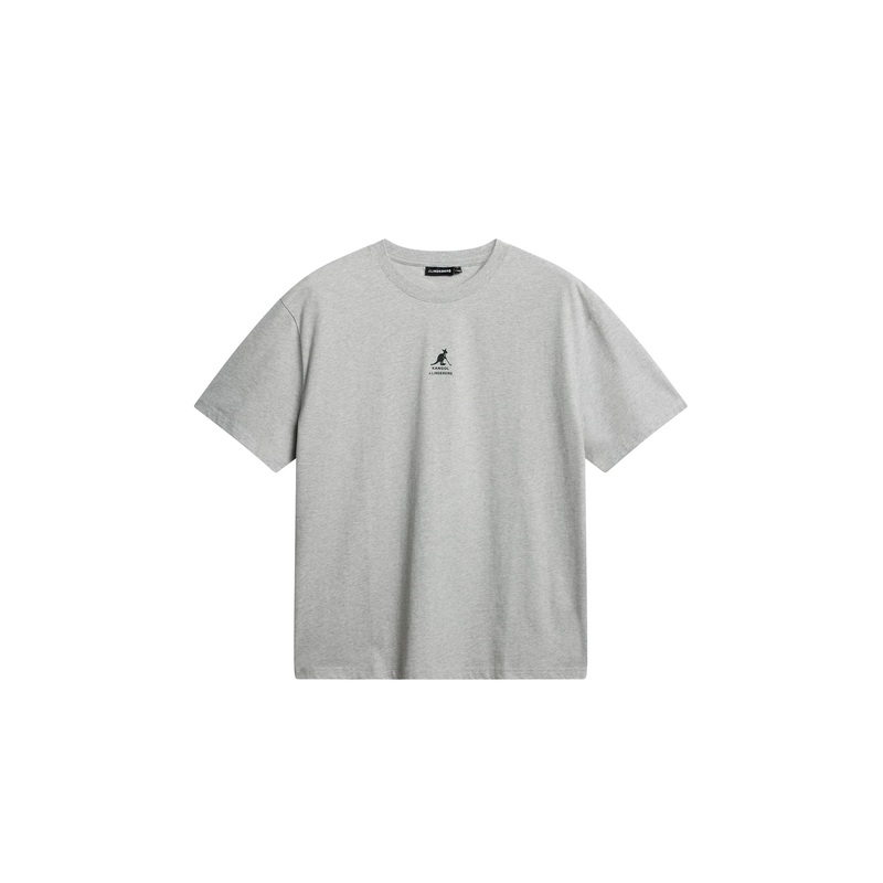 Davie T-shirt / Light Grey Melange